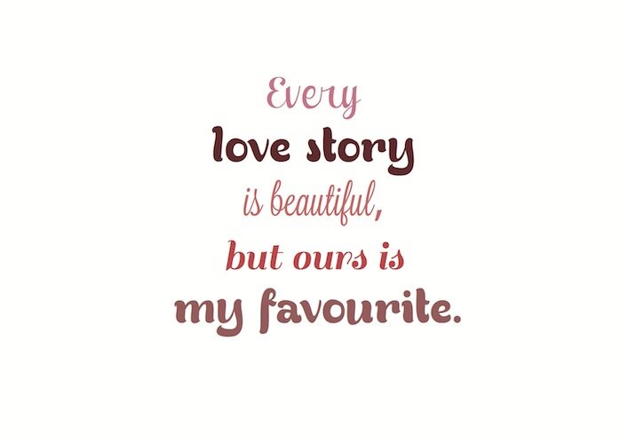 Love Story Quote