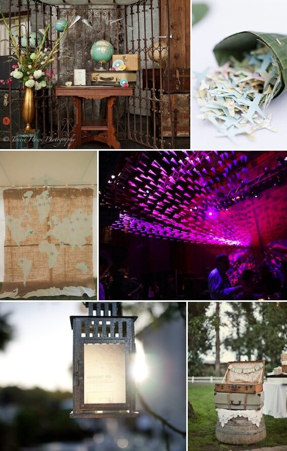 Travel Themed Wedding Decor Travel Themed Wedding Decor